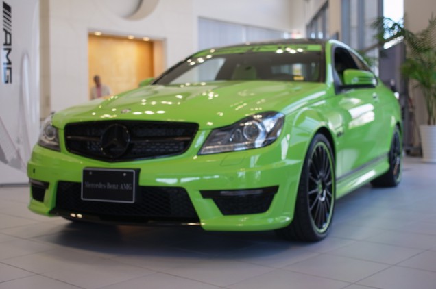 C63 AMG Coupe！