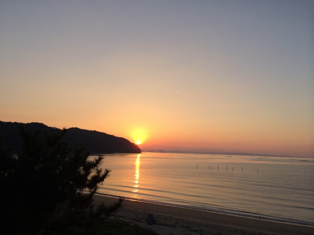 糸島の海と夕日！