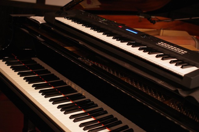 ピアノとキーボード！