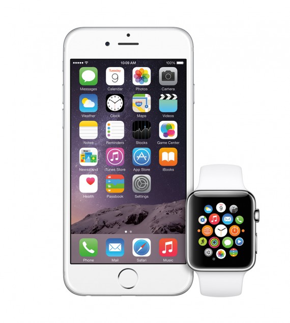 Apple WatchとiPhone 6 Plusの組み合わせ！