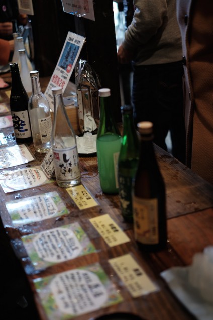 濱地酒造で日本酒を試飲！